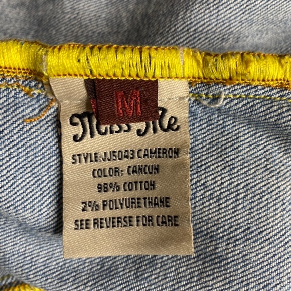 Miss Me Cropped Jean Jacket - Picture 5 of 8